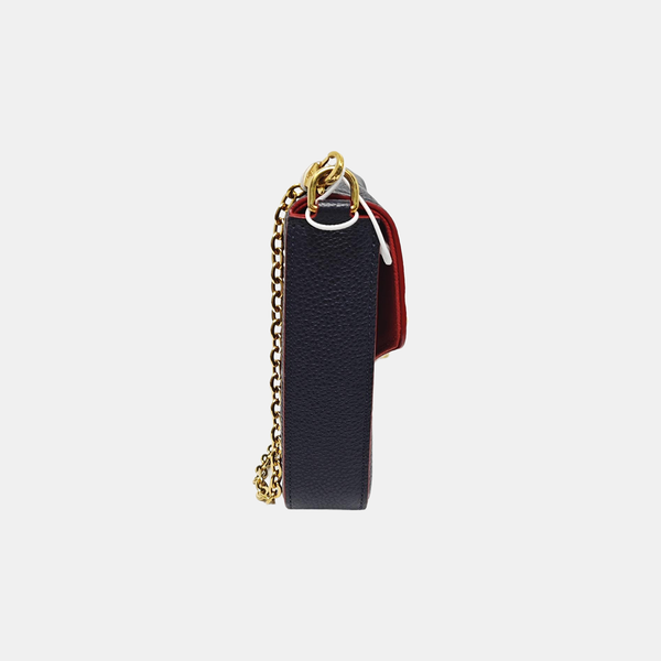 FÉLICIE Monogram Calfskin Blue