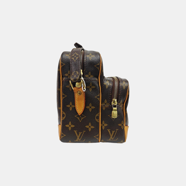 NIL Monogram Coated Canvas Brown