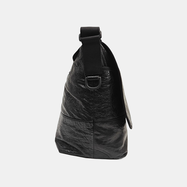 Calfskin Shoulder Bag Black