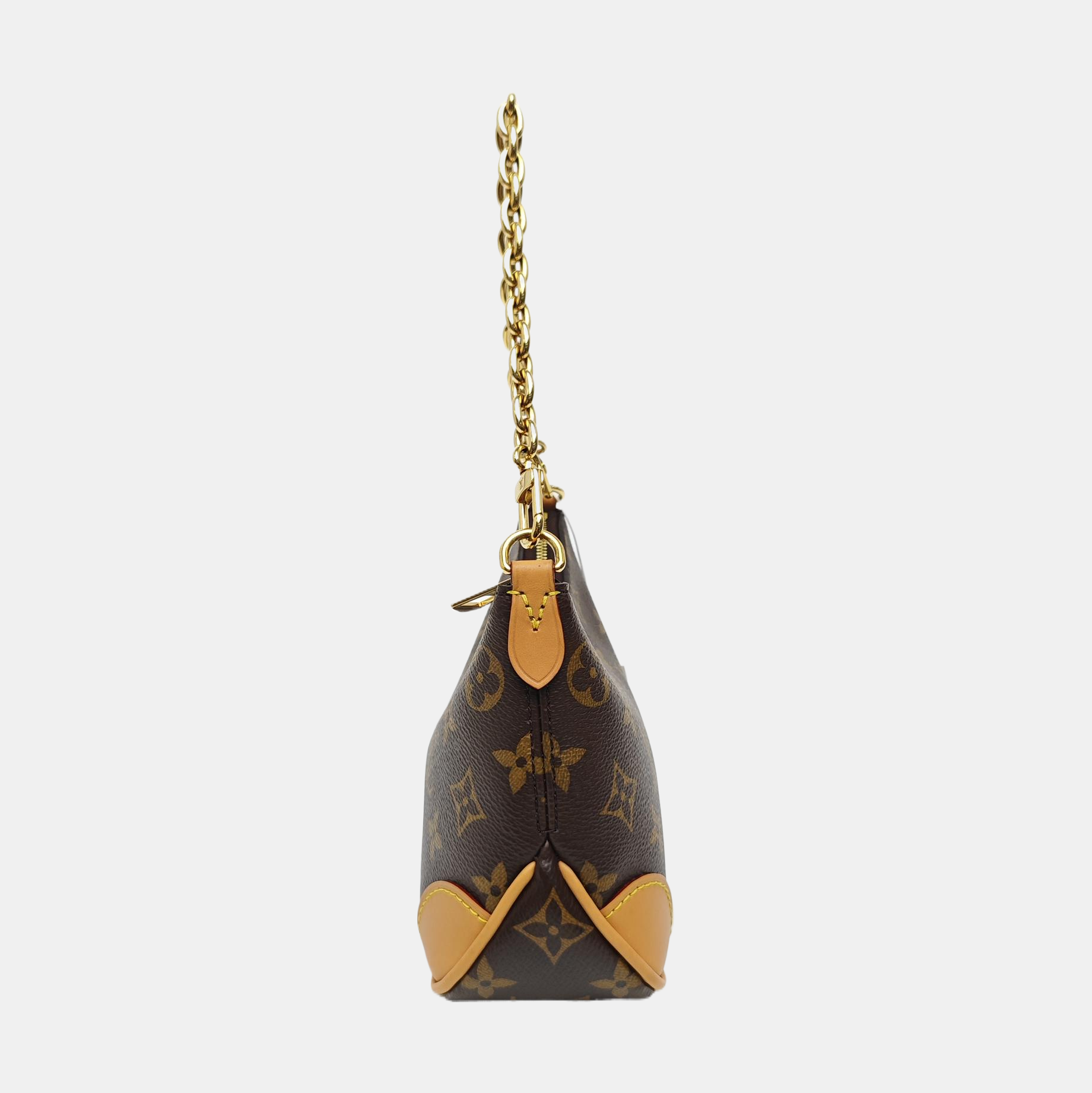 BOULOGNE Nano Monogram Coated Canvas Brown