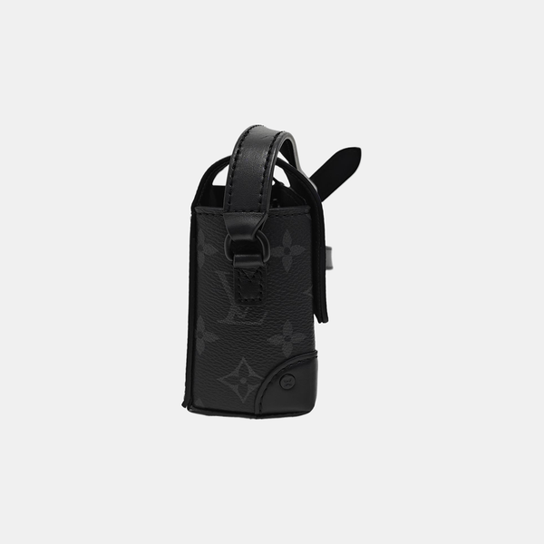 STEAMER Mini Monogram Coated Canvas Black