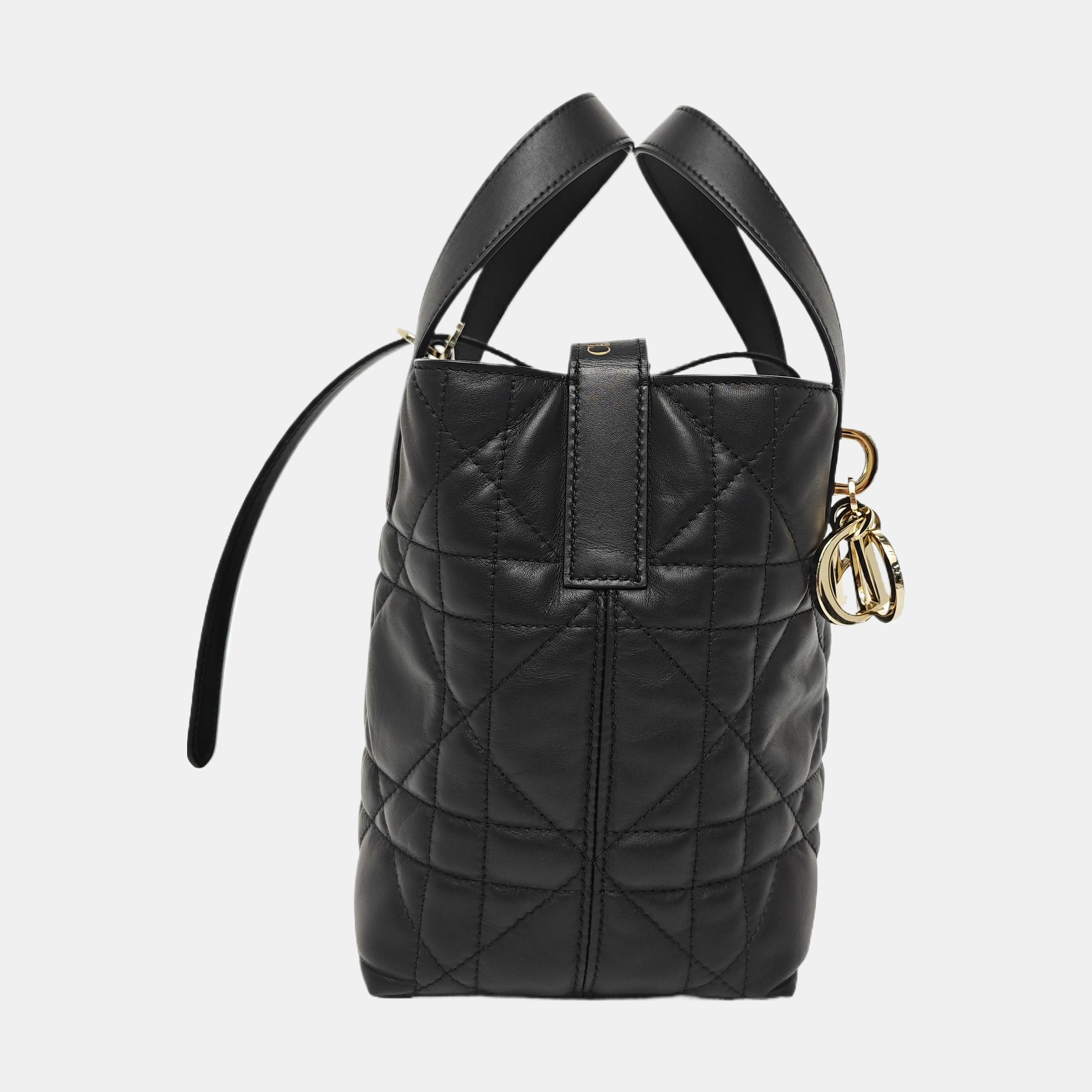 Toujours Small Cannage Calfskin Black