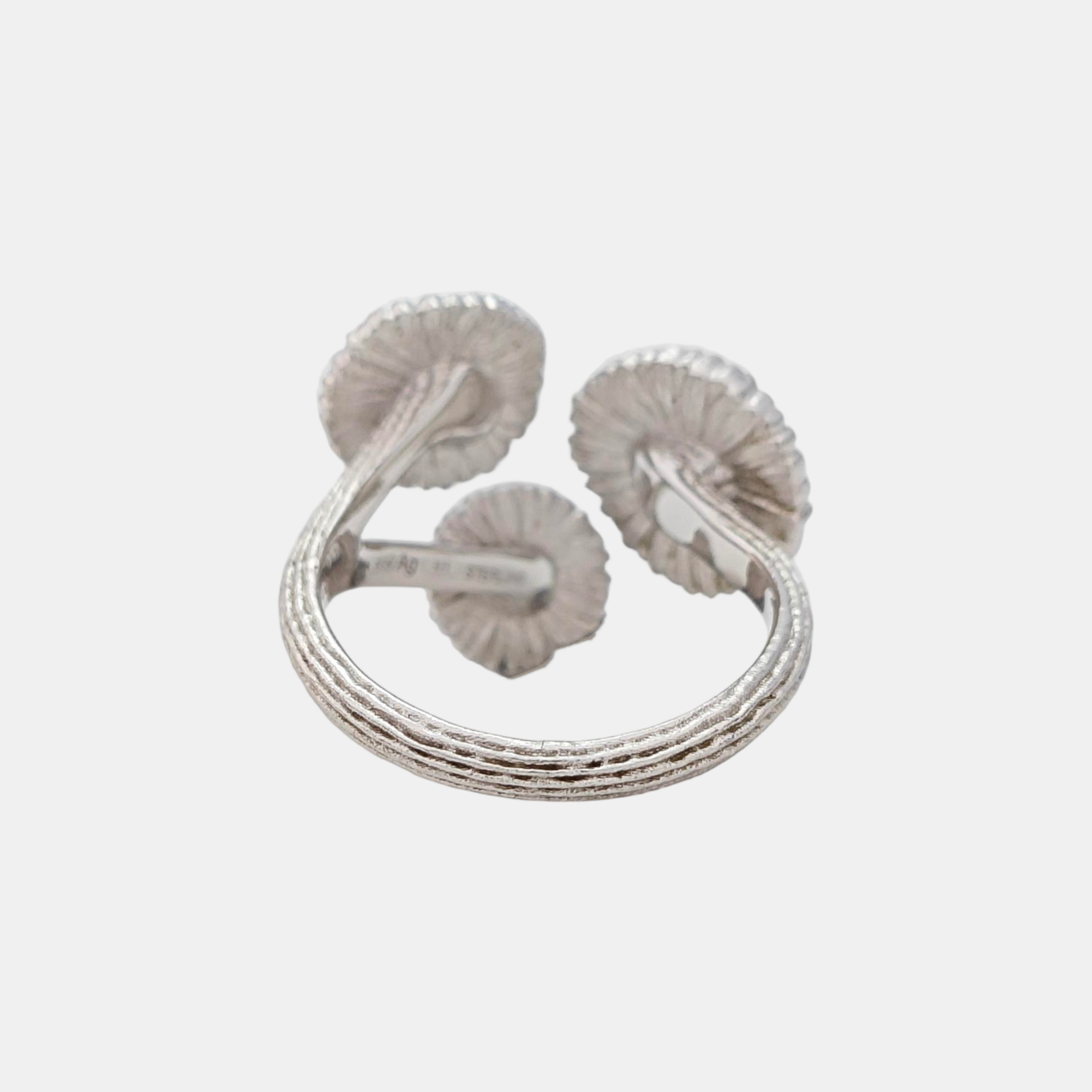 BLOSSOMS 925 Sterling Silver Ring EU 58