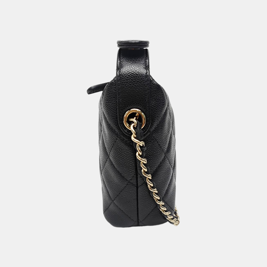 HOBO Quilted Grained Calfskin Black