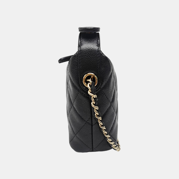 HOBO Quilted Grained Calfskin Black