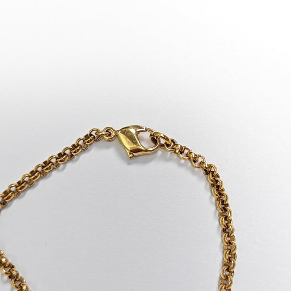 Petit CD Metal Gold Bracelet