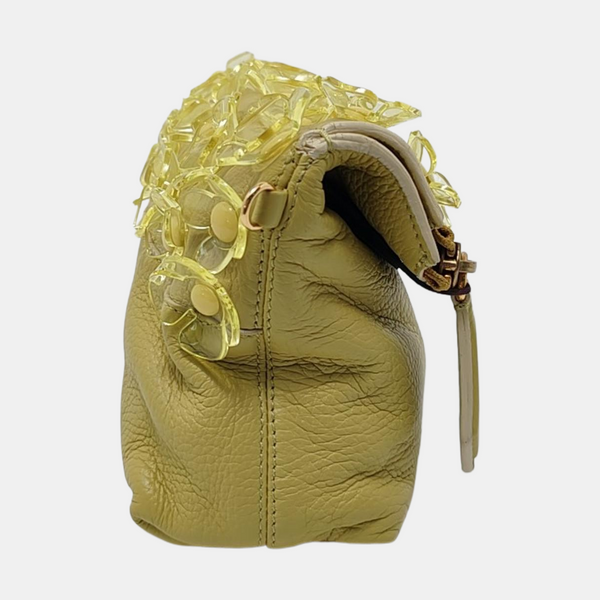 Calfskin Shoulder Bag Green