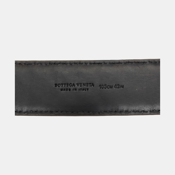 Leather Belt Gray