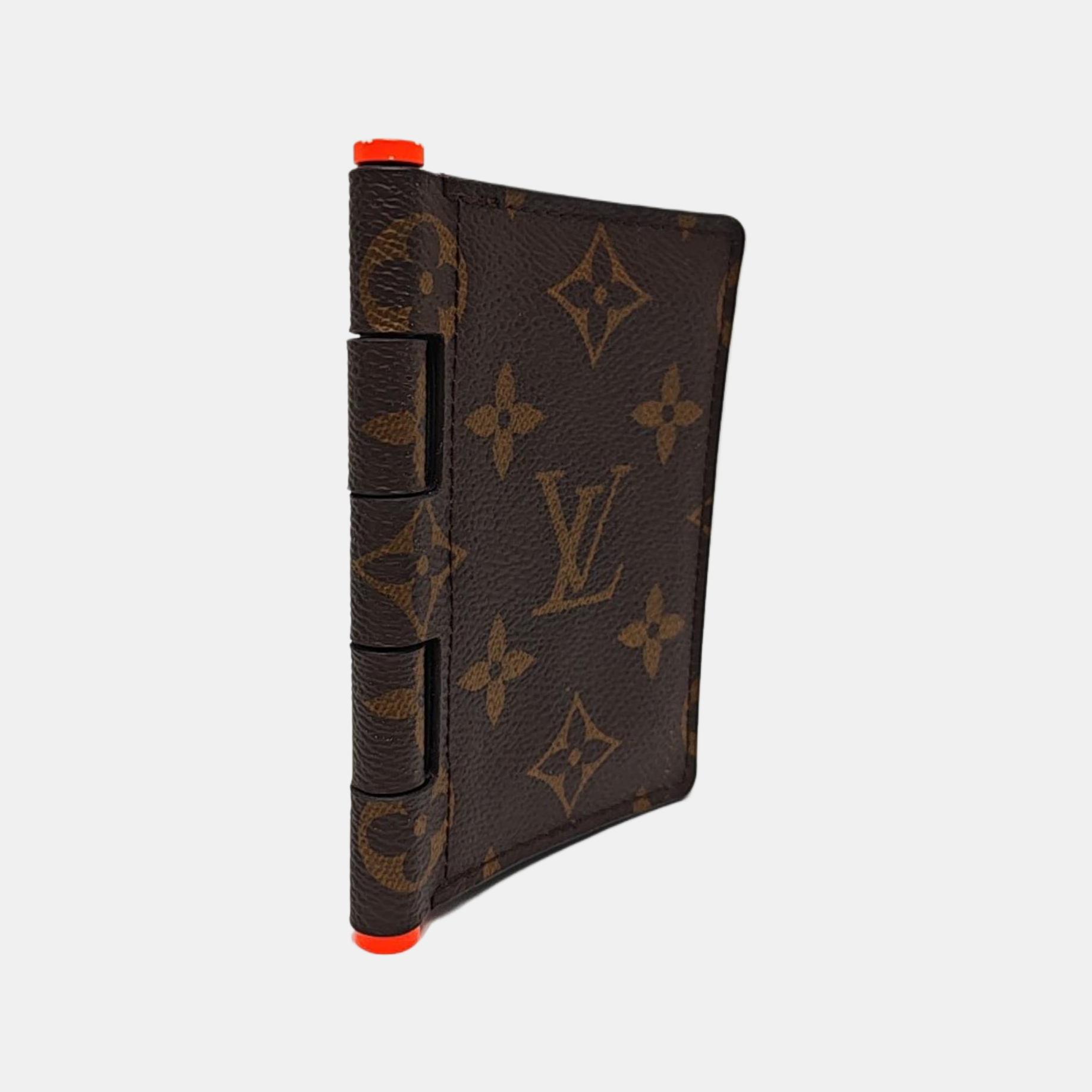 Monogram Coated Canvas Card Holder Mini Brown