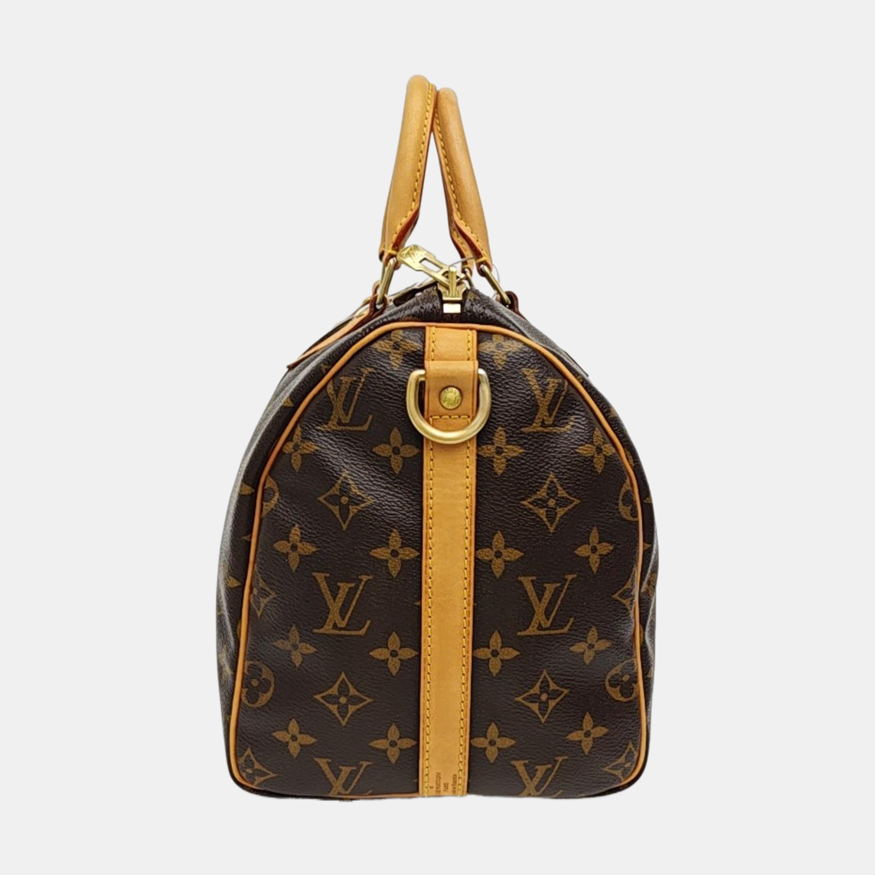 SPEEDY 30 Monogram Coated Canvas Brown