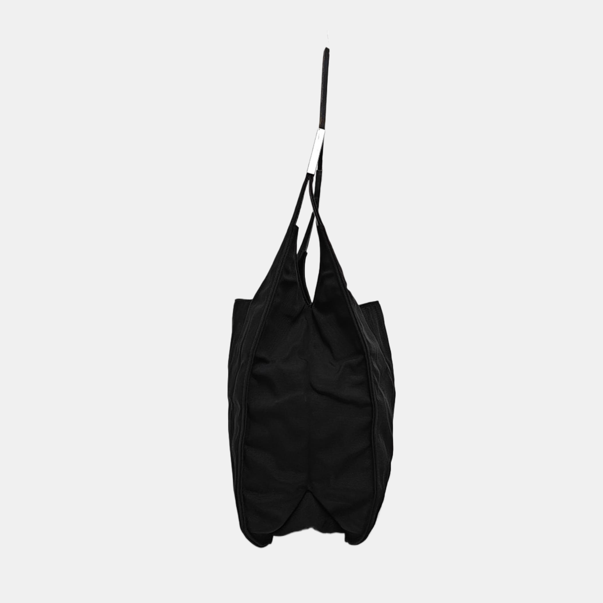 Fabric Shoulder Bag Black