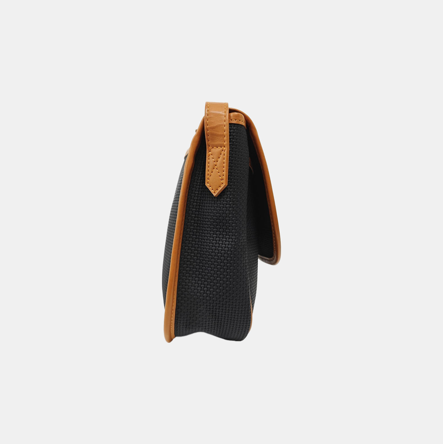 Fabric Shoulder Bag Black