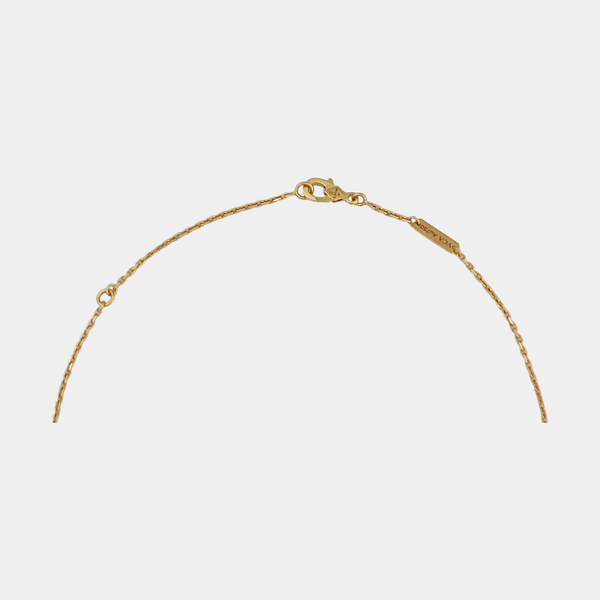 Vintage Alhambra 18k Gold Necklace