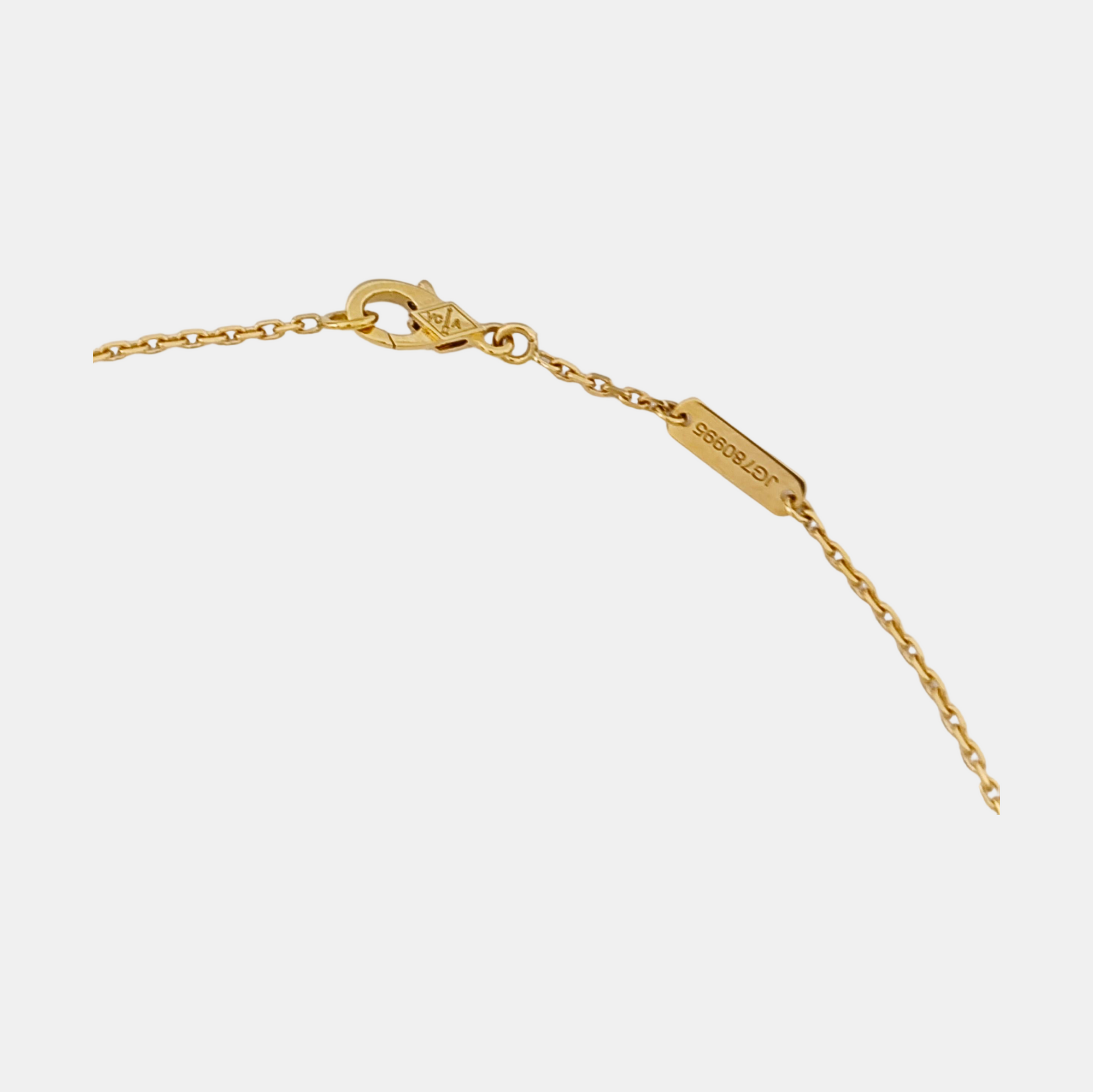 Vintage Alhambra 18k Gold Necklace