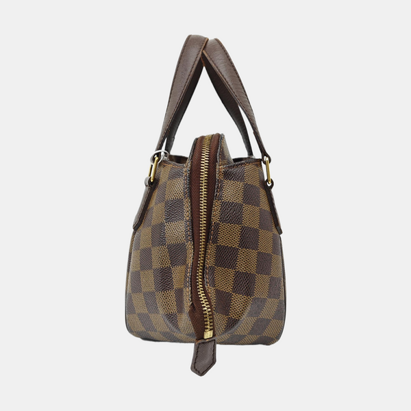 BELEM PM Damier Ebene Coated Canvas Brown