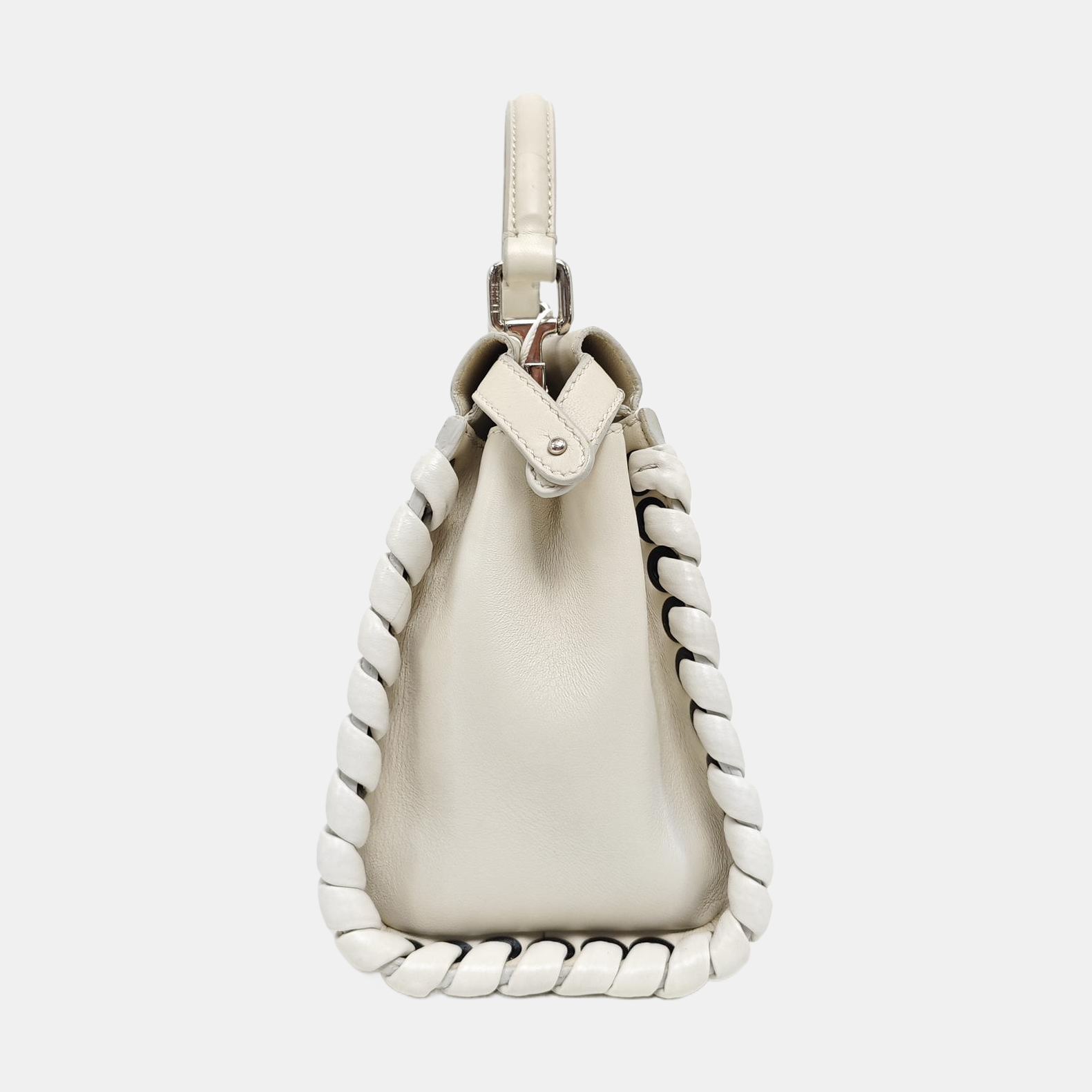 Peekaboo Mini Calfskin White
