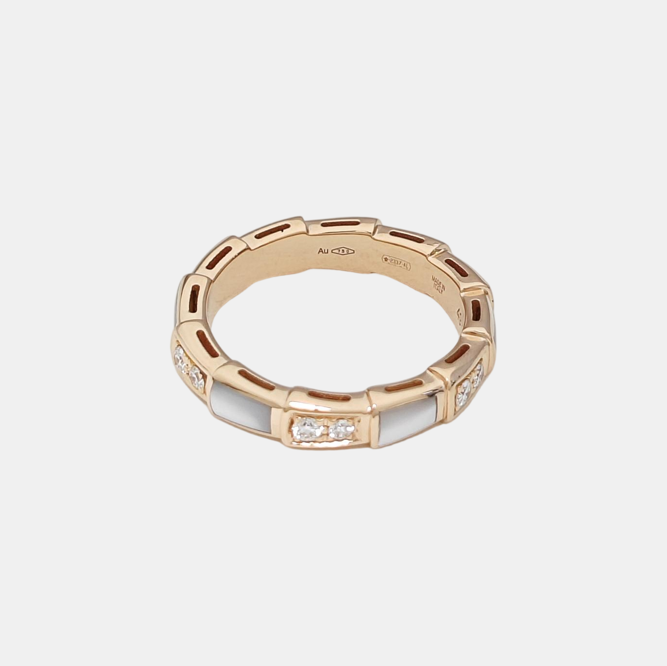 SERPENTI 18k Rose Gold Ring EU 49