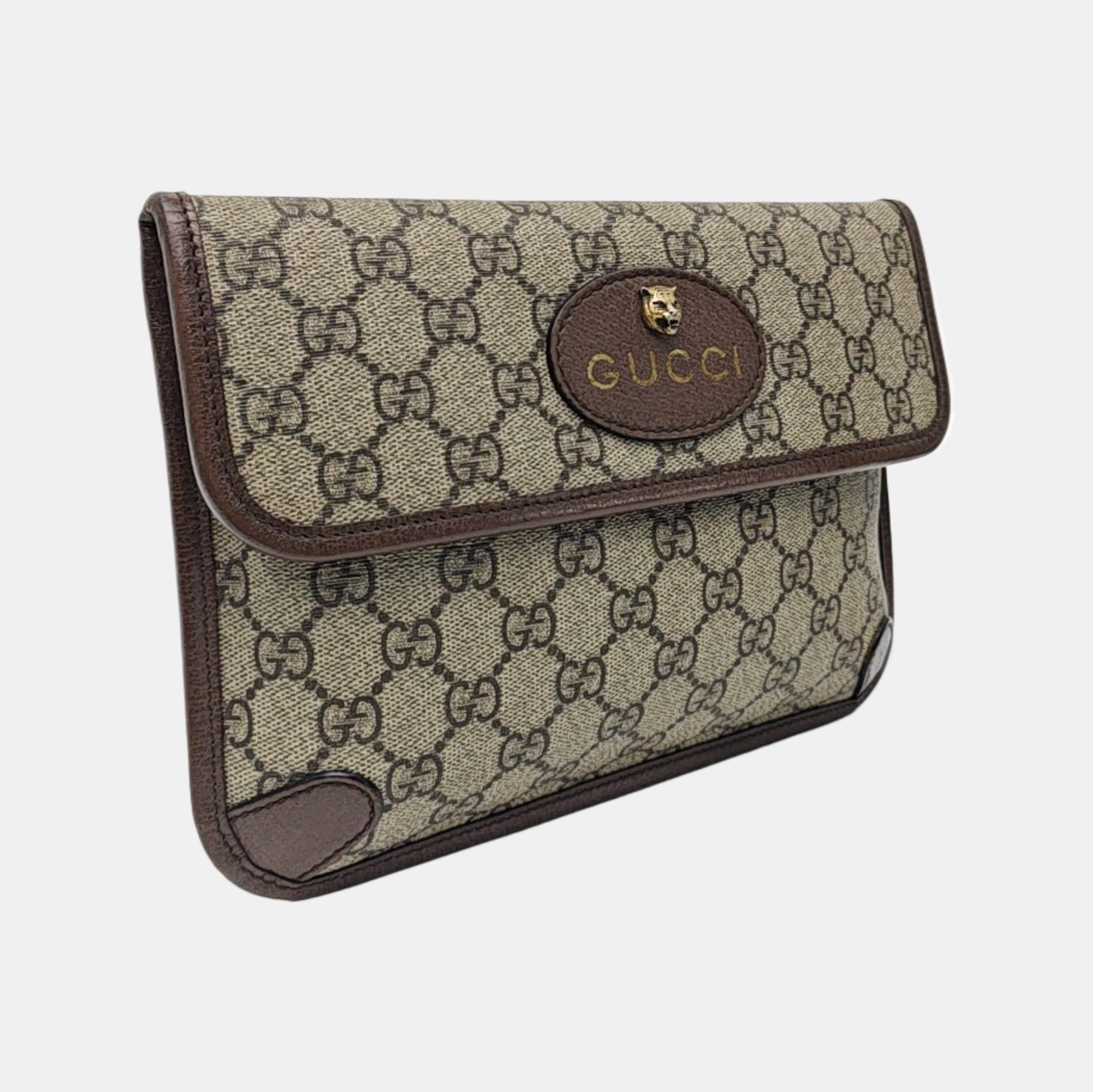 Neo Vintage Monogram Coated Canvas Beige