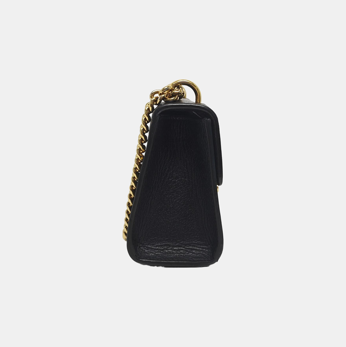 Padlock Small Calfskin Black
