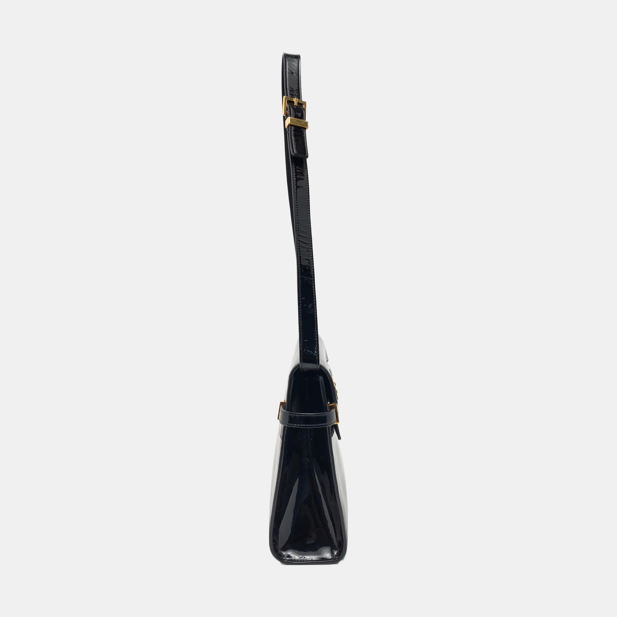 MANHATTAN Patent Leather Black