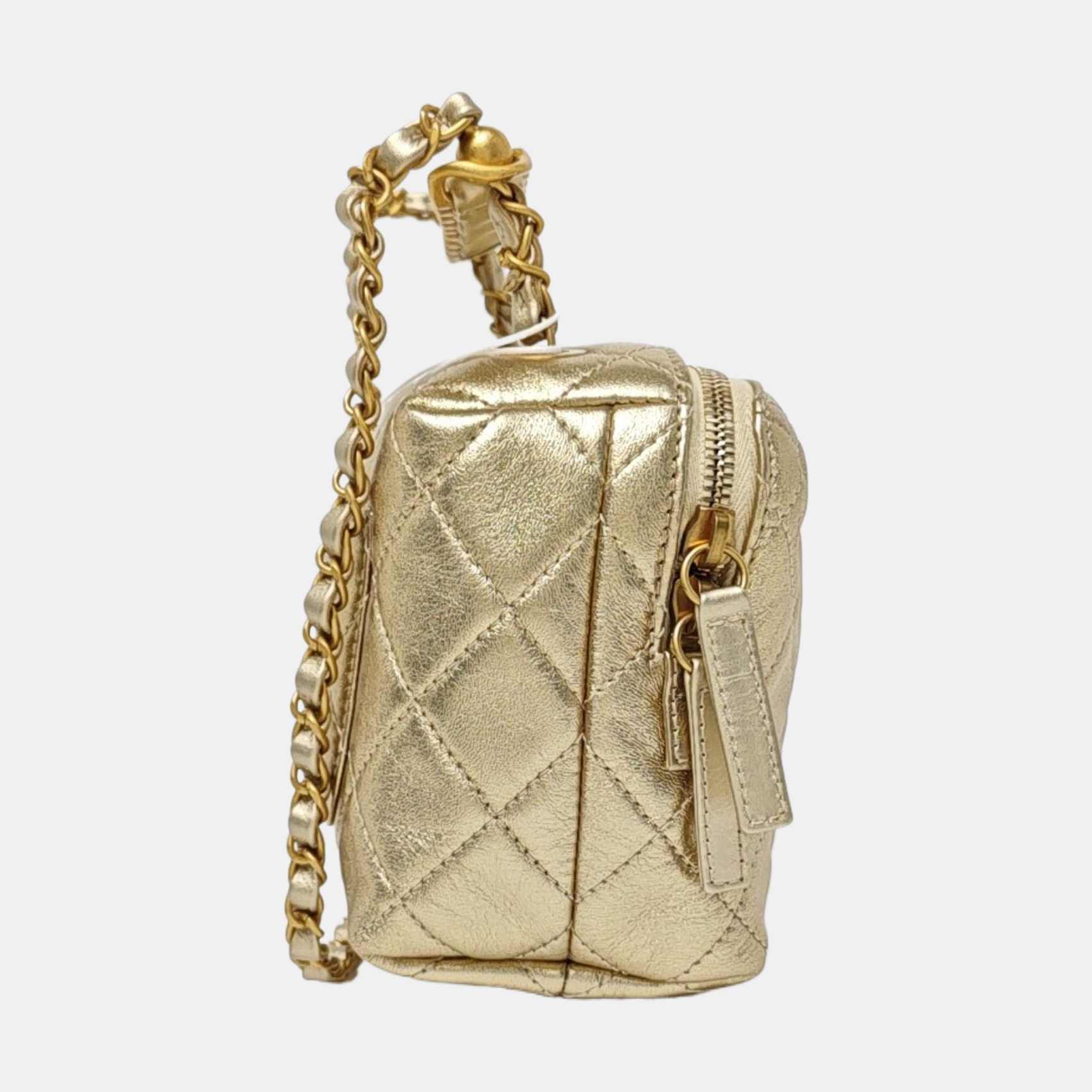 Quilted Lambskin Gold