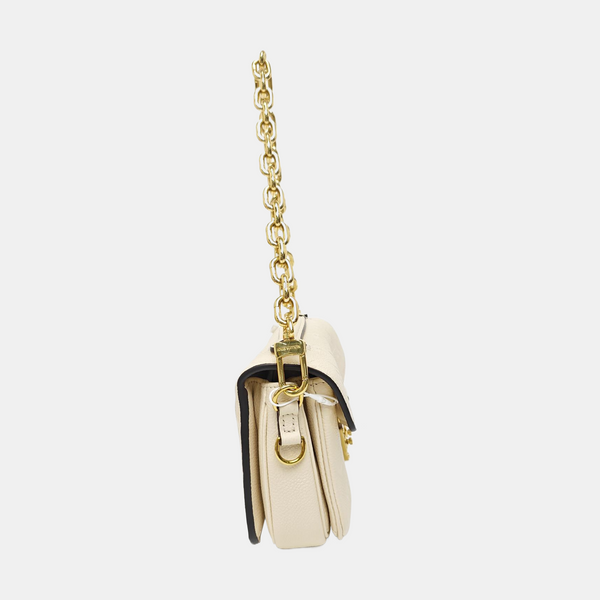 MÉTIS EAST WEST Monogram Calfskin Beige