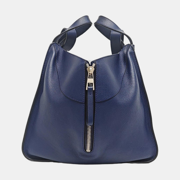Hammock Small Calfskin Blue