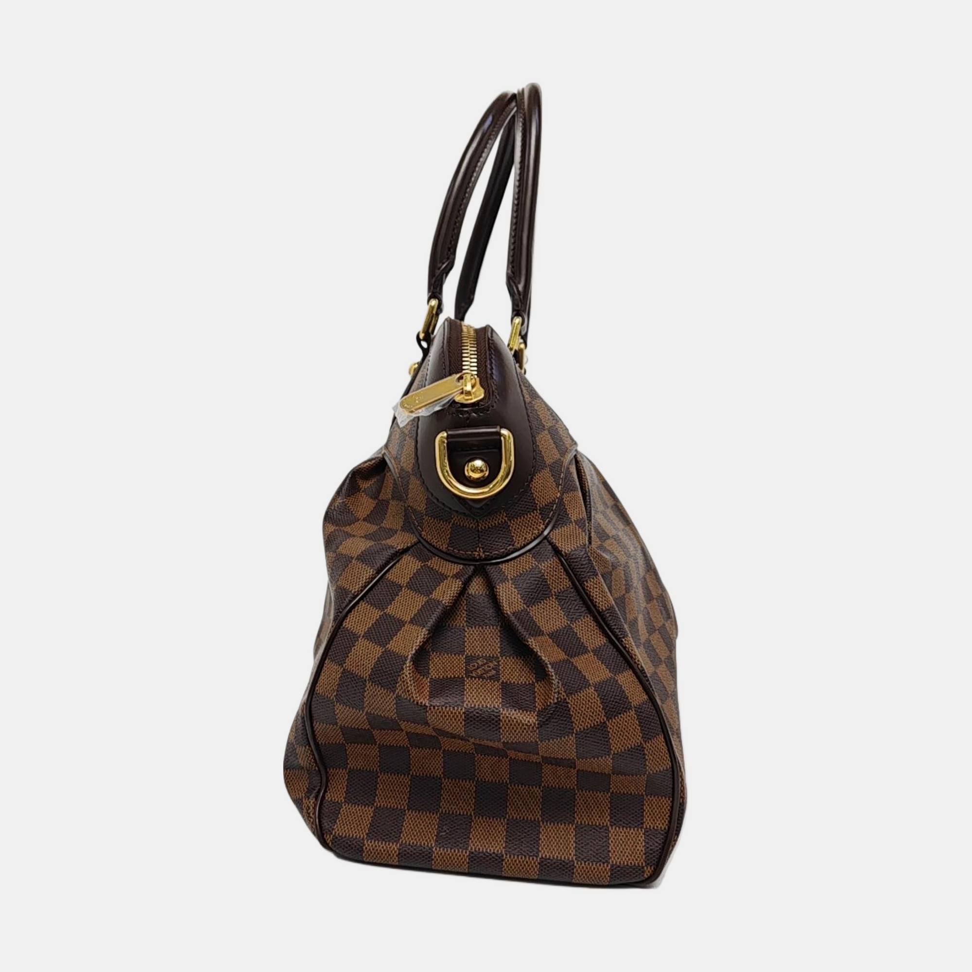 TREVI GM Damier Ebene Coated Canvas Brown
