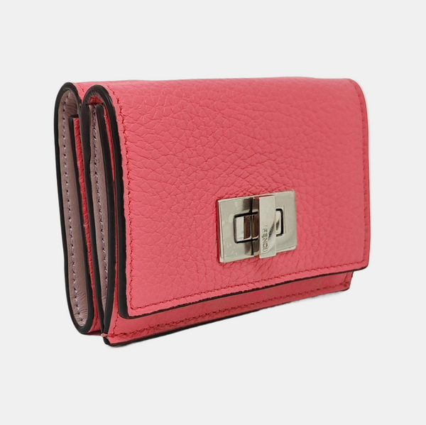 Authenticated pre-owned  Peekaboo Calfskin Pink Wallet - Wallet at Looply