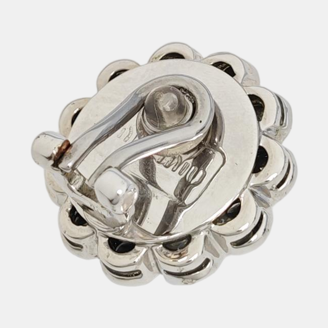 Metal Multicolor Stud Earrings