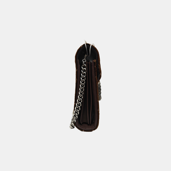 Dionysus Mini Monogram Velvet Brown