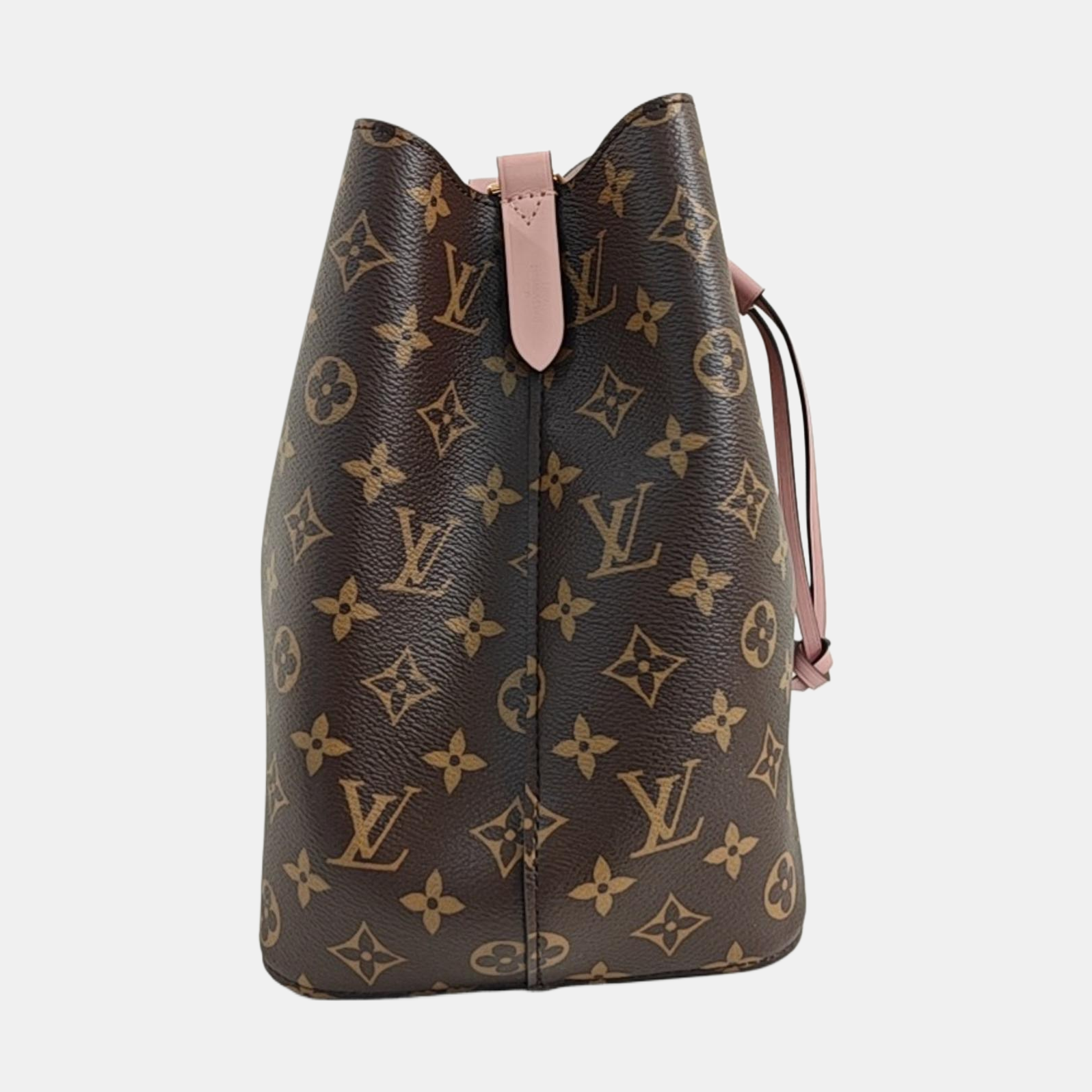 NÉONOÉ MM Monogram Coated Canvas Brown