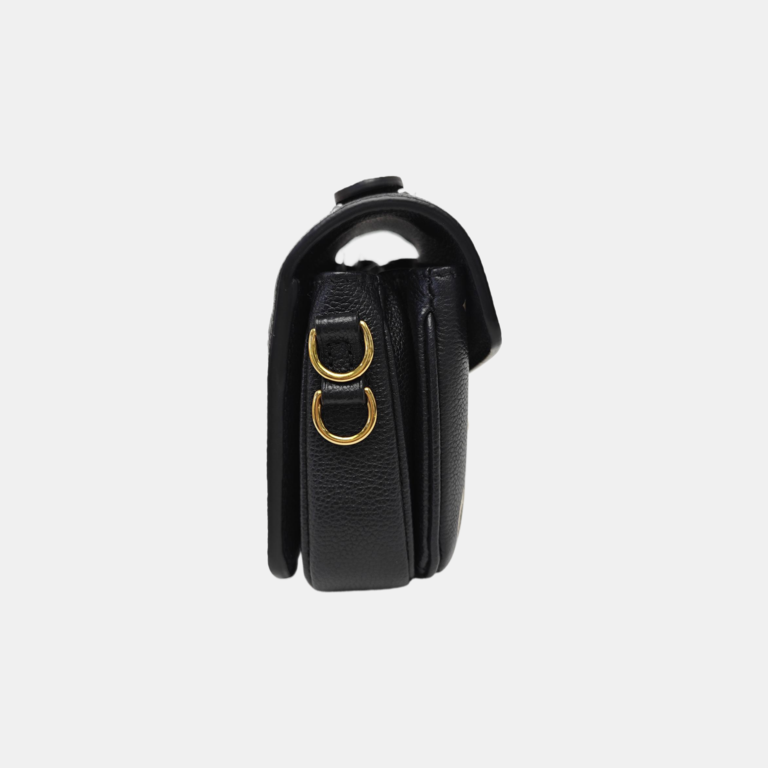 MÉTIS EAST WEST Monogram Calfskin Black