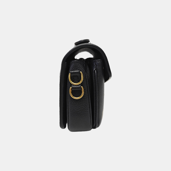 MÉTIS EAST WEST Monogram Calfskin Black