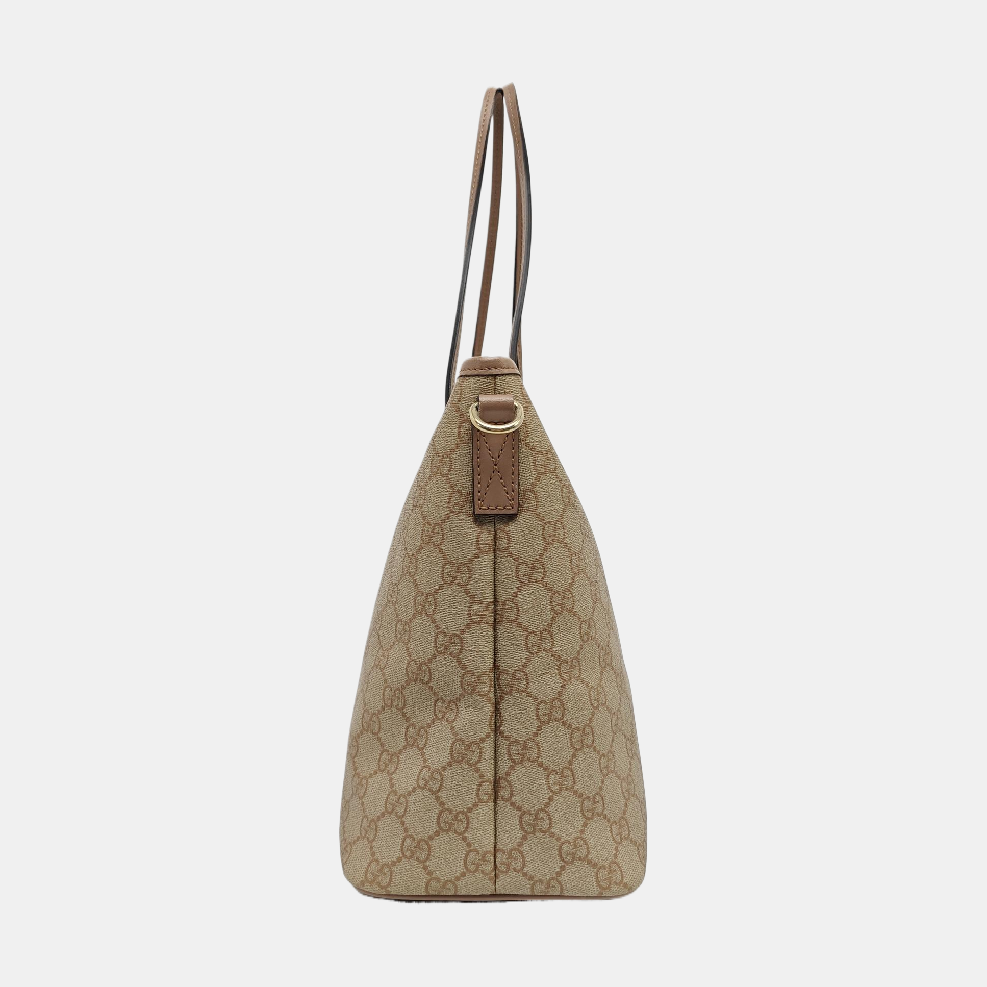 Monogram Coated Canvas Tote Bag Pink