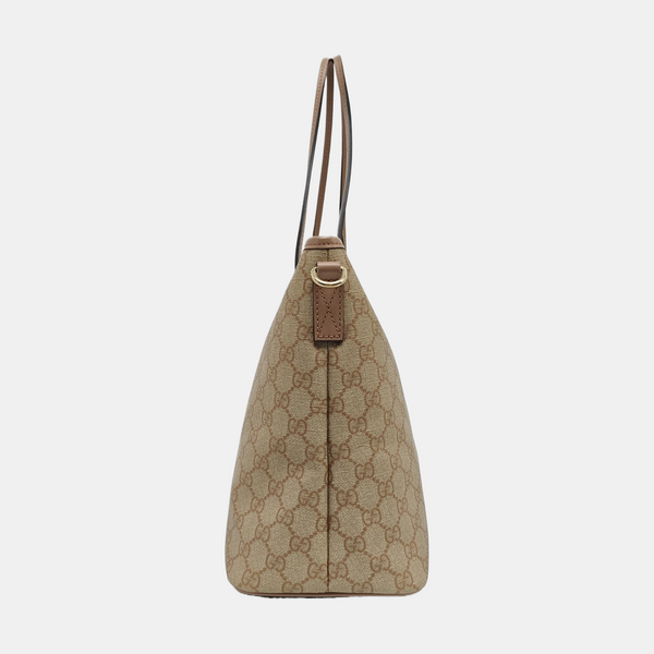 Monogram Coated Canvas Tote Bag Pink