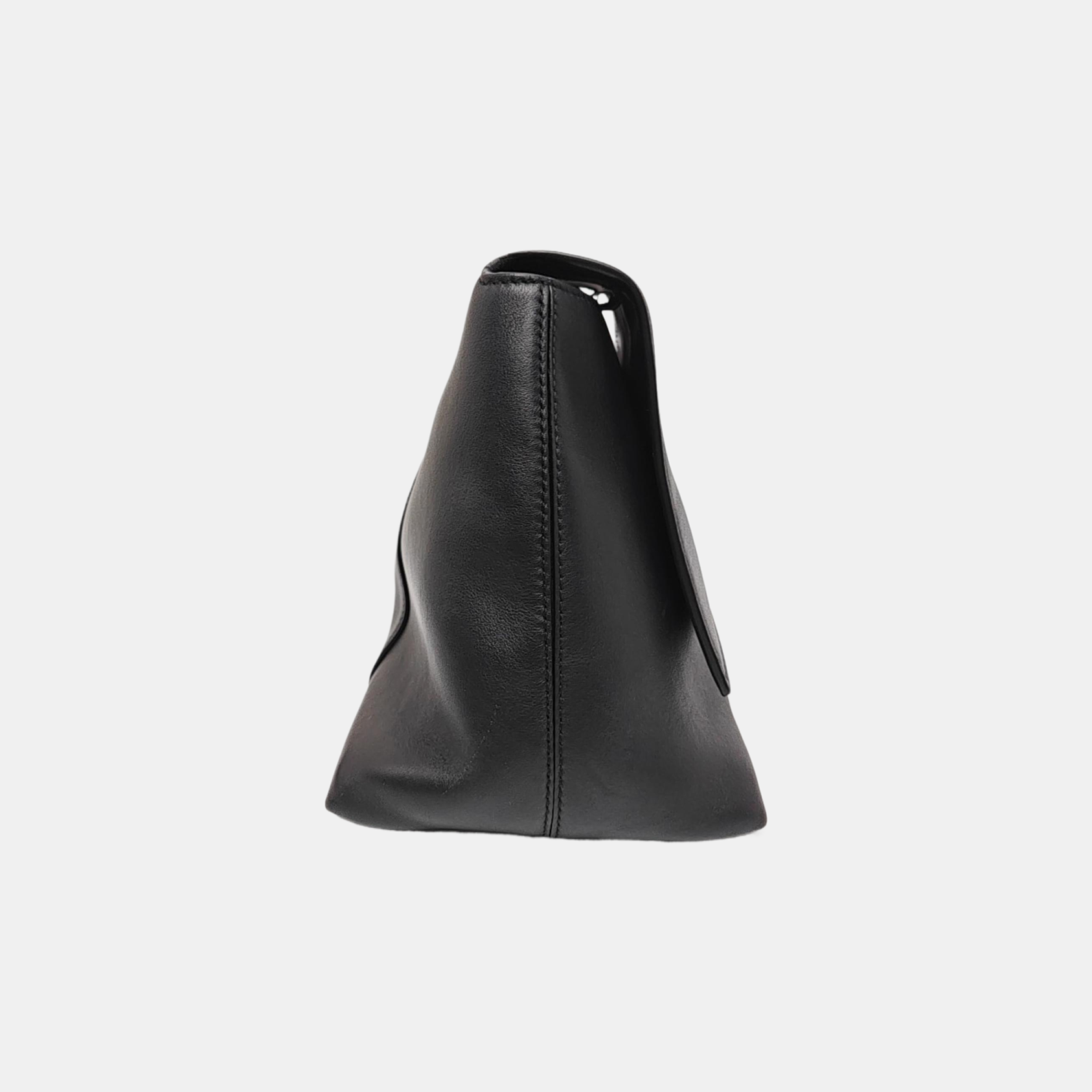 Downtown Medium Calfskin Black