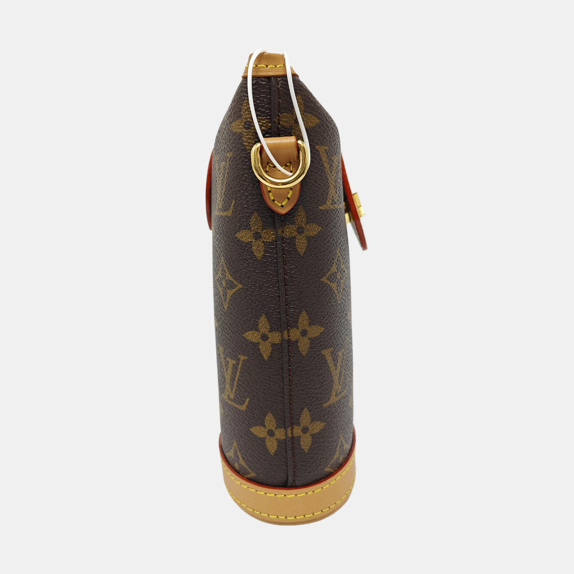 FOLD ME Monogram Coated Canvas Brown