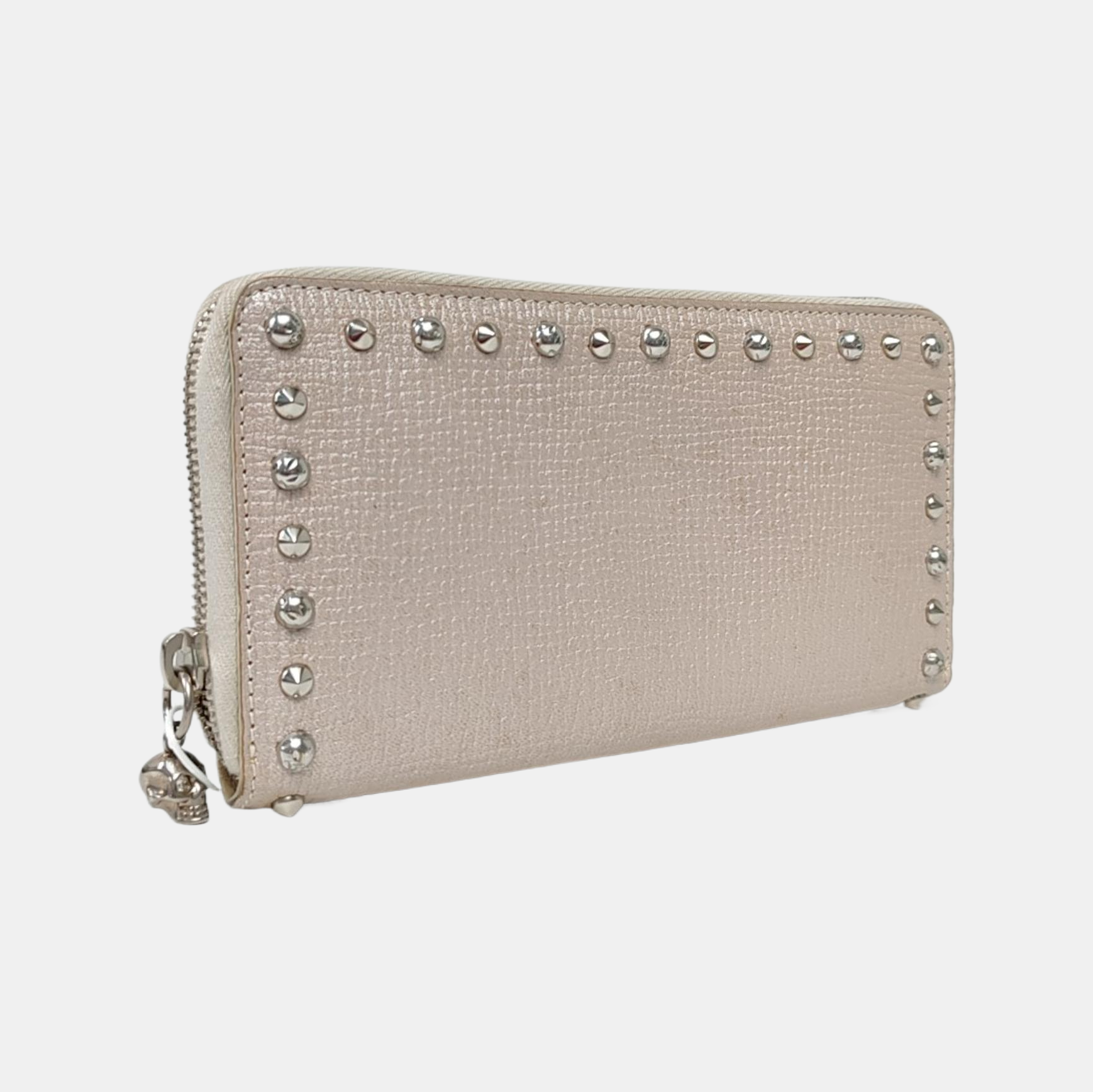 Calfskin Wallet Beige