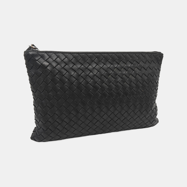 Calfskin Clutch Black