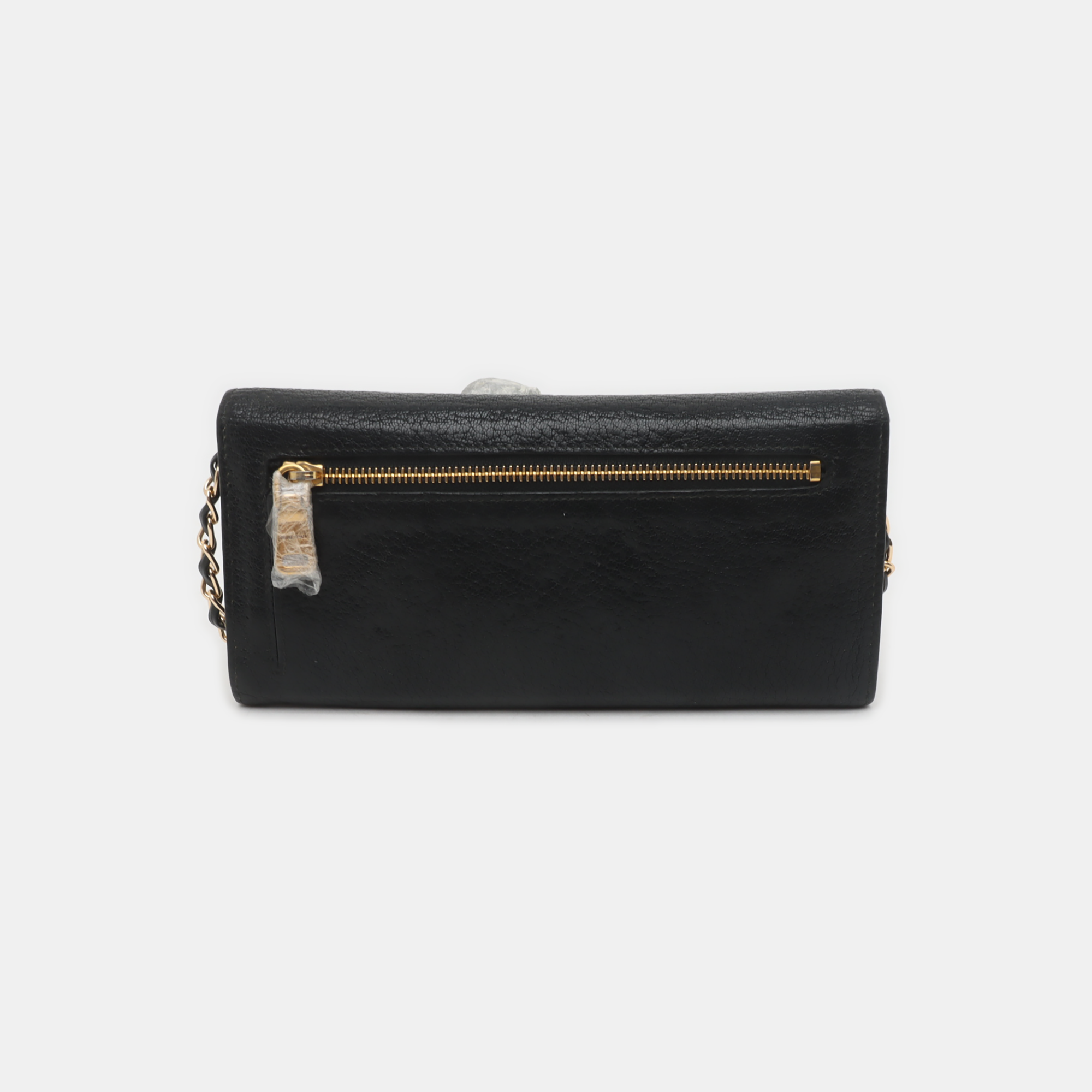 Calfskin Black Wallet