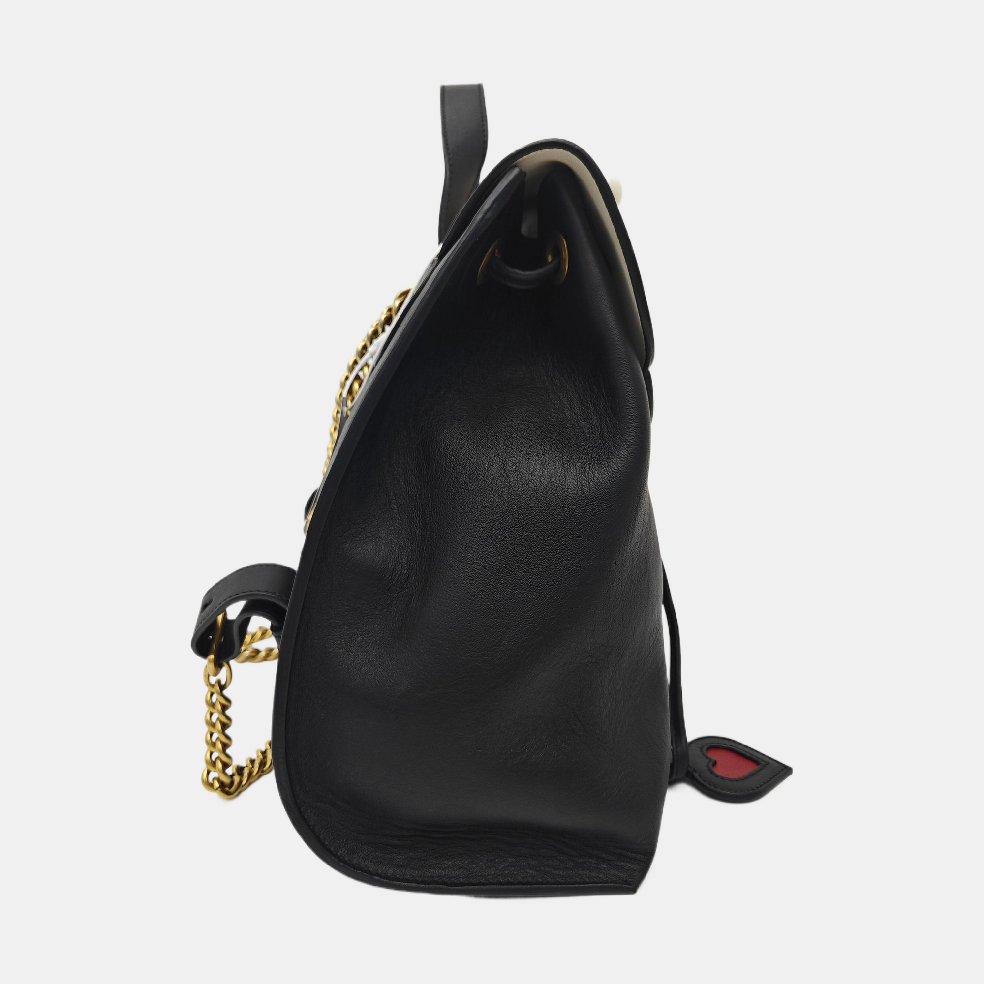 Calfskin Backpack Black