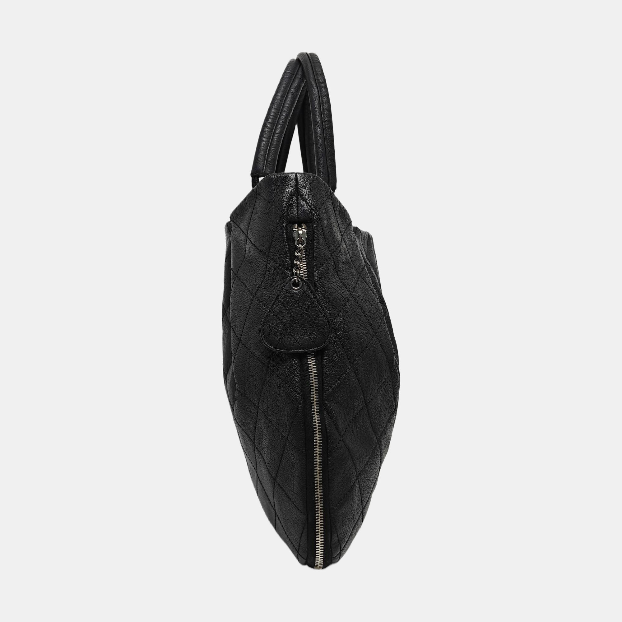 Quilted Lambskin Black