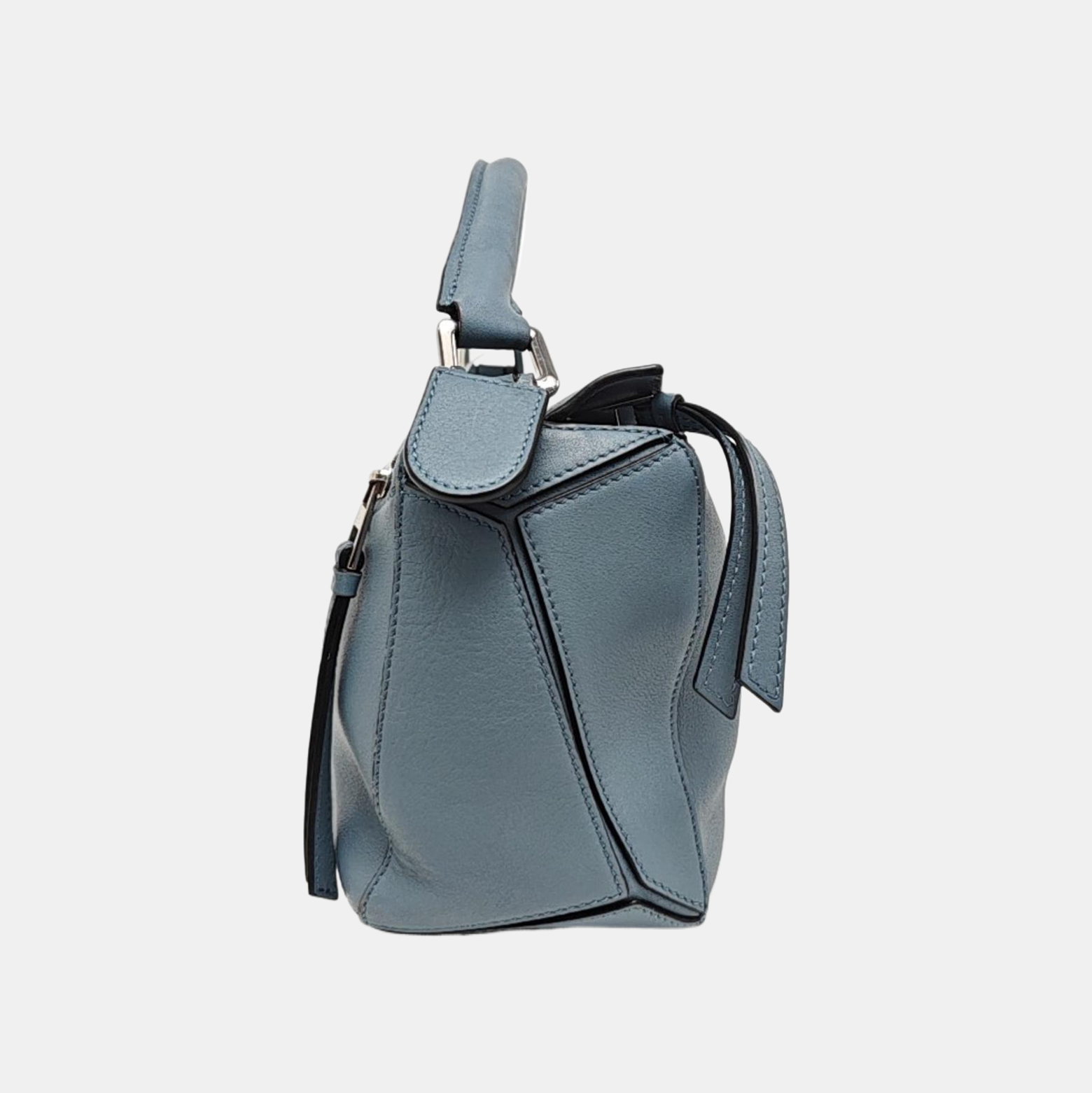 Puzzle Small Calfskin Blue
