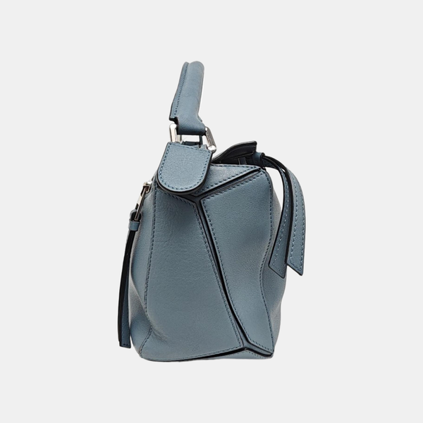 Puzzle Small Calfskin Blue