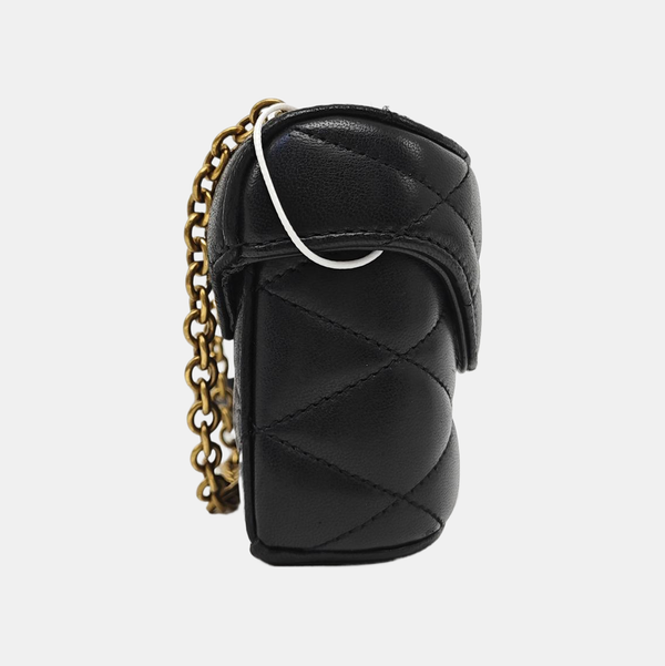 PUFFER Quilted Lambskin Black