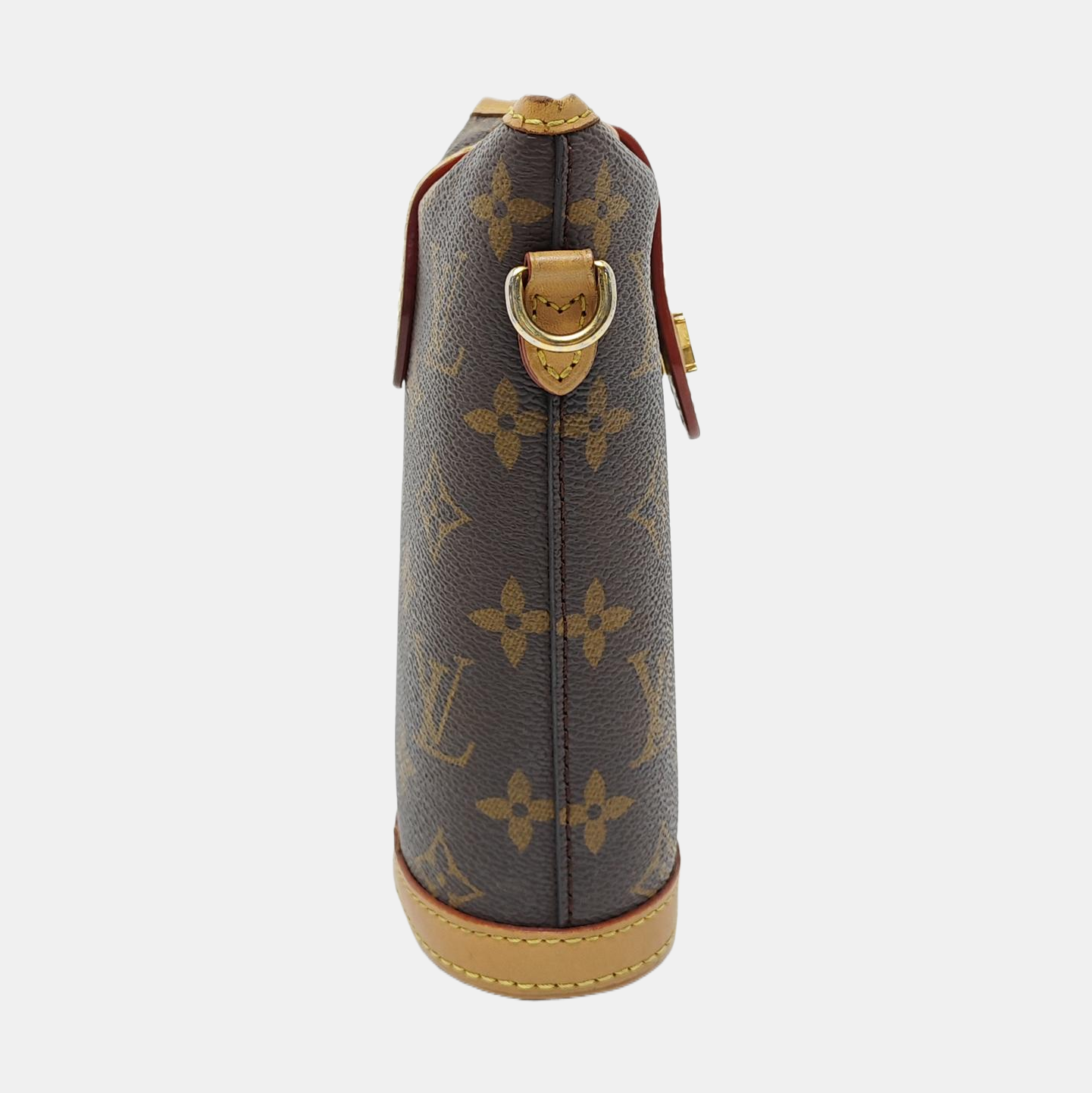 FOLD ME Monogram Coated Canvas Brown