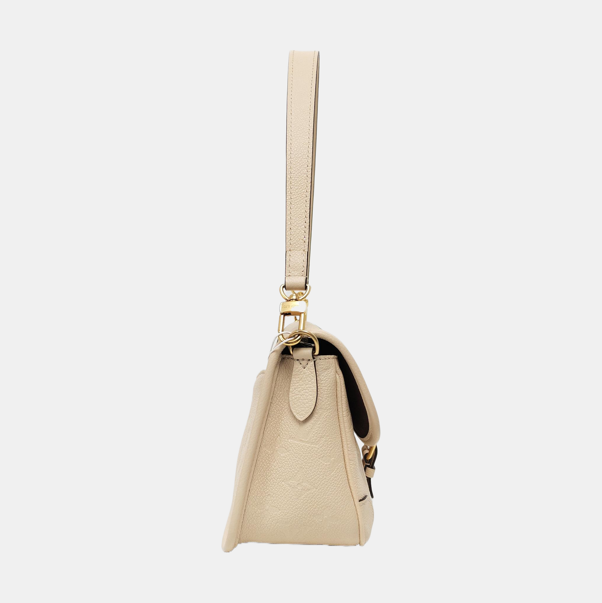 DIANE Monogram Calfskin Beige