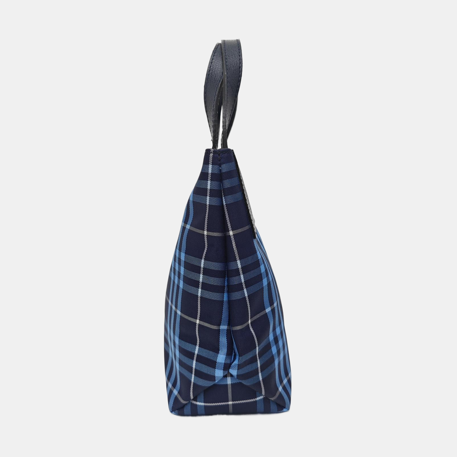 Canvas Top Handle Bag Blue