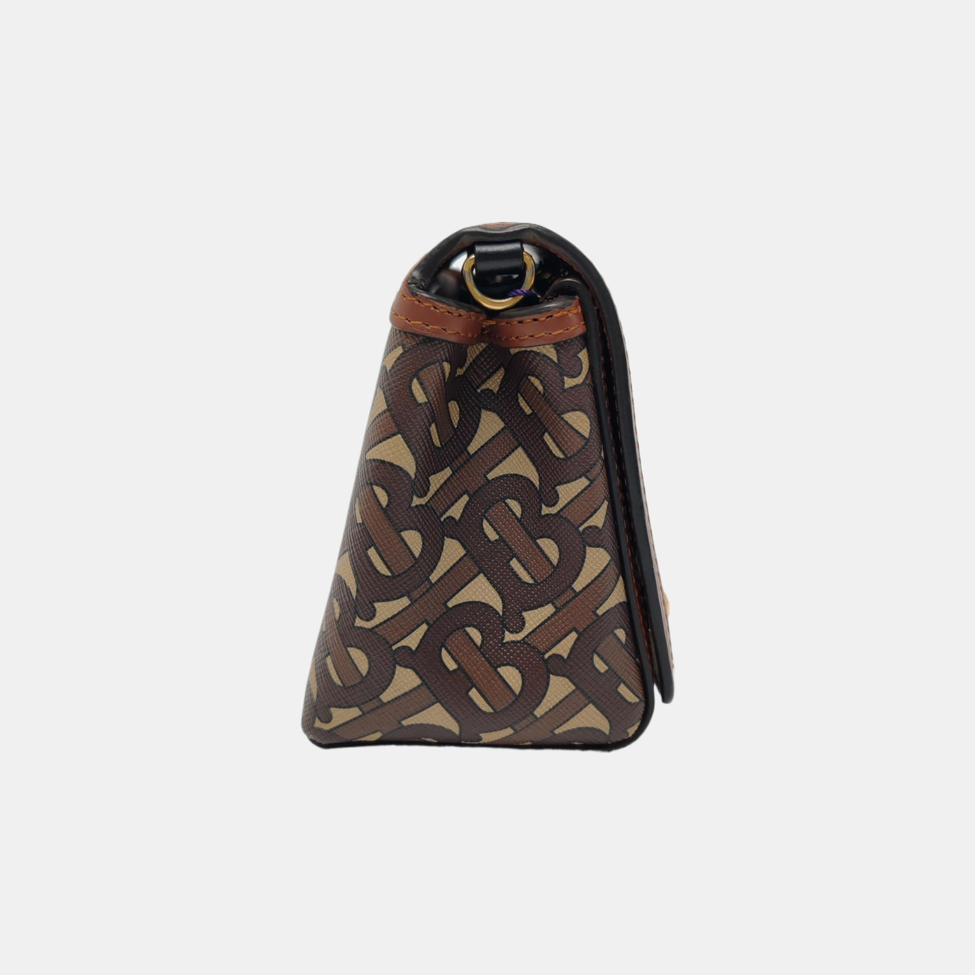Crossbody Bag Coated Canvas Multicolor